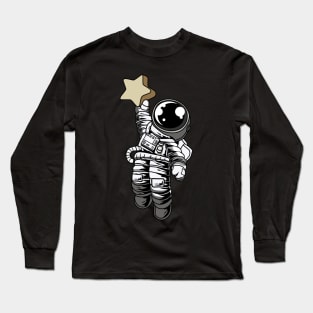 Astronaut Reach the Star Long Sleeve T-Shirt